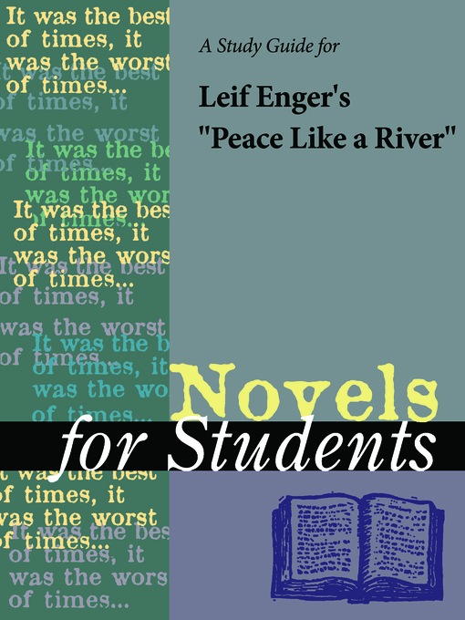 Title details for A Study Guide for Leif Enger's "Peace Like a River" by Gale, Cengage Learning - Available